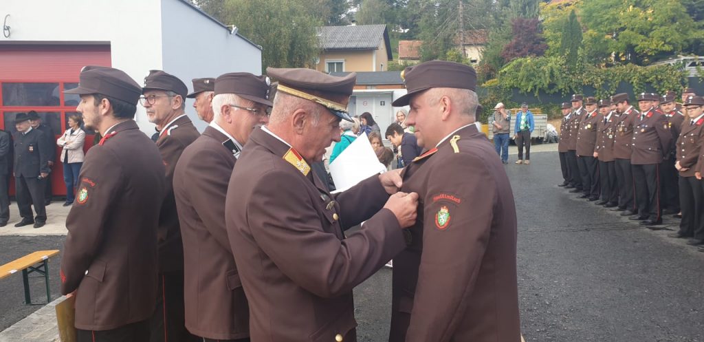 Ehrung des OBI Karl Stacher